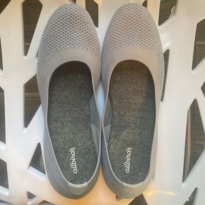 Allbirds light blue flats